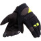 DAINESE FOGAL UNISEX GLOVES - Model BLACK/FLUO YELLOW