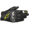 ALPINESTARS SMX-1 AIR V2 GLOVES - Model BLACK YELLOW FLUO