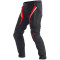 DAINESE DRAKE SUPER AIR TEX PANTS - Model BLACK/RED/WHITE