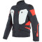 DAINESE CARVE MASTER 2 D-AIR GORETEX JKT - Model BLACK/LIGHT-GRAY/RED