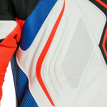 Tuta in pelle Dainese Misano 2 D-Air Perf 1 Pezzo