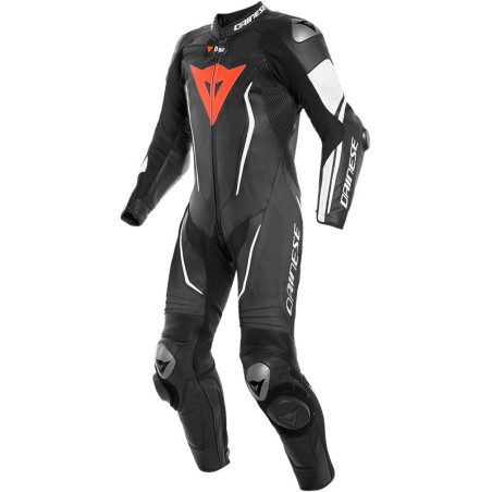 Tuta in pelle Dainese Misano 2 D-Air Perf 1 Pezzo