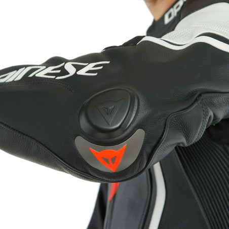 Tuta in pelle Dainese Misano 2 D-Air Perf 1 Pezzo