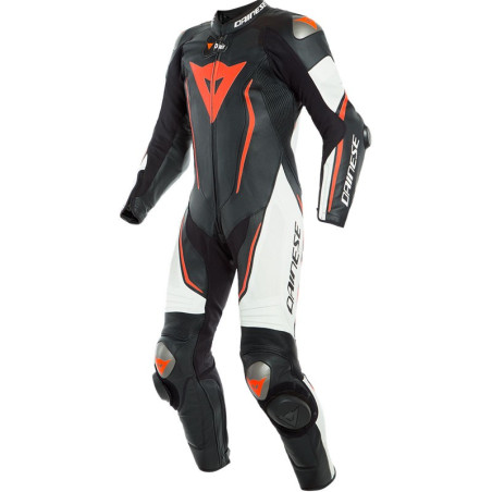 Tuta in pelle Dainese Misano 2 D-Air Perf 1 Pezzo