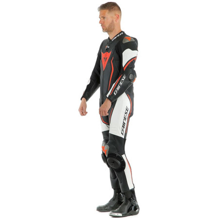 Tuta in pelle Dainese Misano 2 D-Air Perf 1 Pezzo