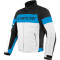 DAINESE SAETTA D-DRY - Modèle WHITE/PERFORMANCE-BLUE/BLACK