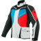 DAINESE D-EXPLORER 2 GORE-TEX JACKET - Modelo GLACIER-GRAY/BLUE/LAVA-RED/BLACK