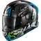 CASCO SHARK SKWAL 2 NOXXYS - Modello NERO/BLU/VERDE