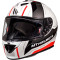 MT HELMETS RAPIDE DUEL - Modelo RED WHITE