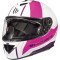 MT HELMETS RAPIDE DUEL - Modèle PINK WHITE