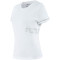 DAINESE PADDOCK LADY T-SHIRT - Model WHITE/GLACIER-GRAY