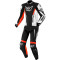 BERIK GP2 2PC LEATHER SUIT - Model BLACK RED WHITE