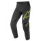 ALPINESTARS TECHSTAR FACTORY PANTS 2021 - Modèle BLACK YELLOW FLUO