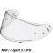 SHOEI VISOR CWR1 NXR - Model CLEAR