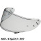 SHOEI VISOR CWR1 NXR - Model MELLOW SMOKE