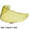 SHOEI VISOR CWR1 HIGH DEF. - Model YELLOW