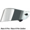 SHARK PANTALLA RACE-R MIRROR AR AB  - Model IRIDIUM CHROME