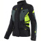 DAINESE CARVE MASTER 3 FEMME GORE-TEX JACKET - Modèle BLACK/E-BONY/FLUO-YELLOW