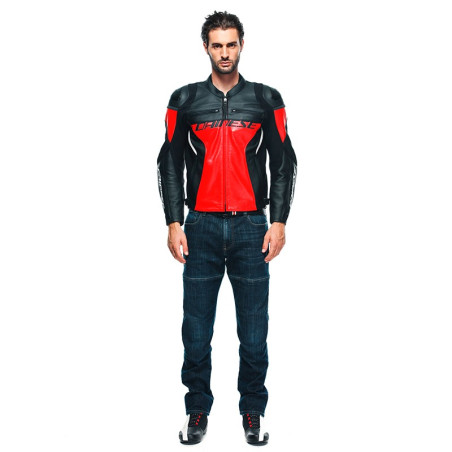 Dainese Racing 4 Leder-Motorradjacke -??% + Code