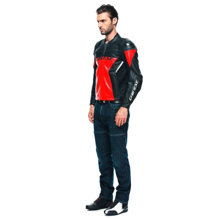 Dainese Racing 4 Leder-Motorradjacke -??% + Code