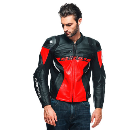 Dainese Racing 4 Leder-Motorradjacke -??% + Code