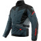 DAINESE TEMPEST 3 D-DRY JACKET - Modelo EBONY/BLACK/LAVA-RED