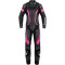 SPIDI LASER TOURING 2 PIÈCES FEMME - Modèle 545 BLACK WHITE FUXIA