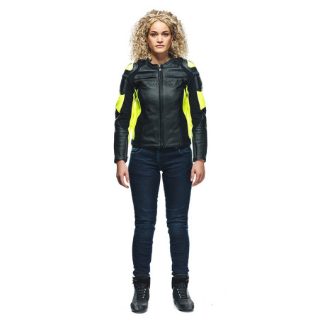 Dainese Racing 4 Damen-Lederjacke – Rabattcode