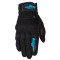 FURYGAN JET D3O LADY - Model BLACK/TURQUOISE