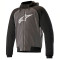 ALPINESTARS CHROME SPORT HOODIE - Model 1432-ANTH BLK WHT