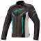 ALPINESTARS STELLA T-JAWS V3 WP JACKET - Model 1270-BLK WHT TEAL