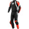 DAINESE AVRO 4 2 PIECES - Model BLACK-MATT/FLUO-RED/WHITE