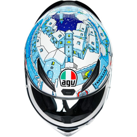 AGV K-1 ROSSI WINTER TEST 2017