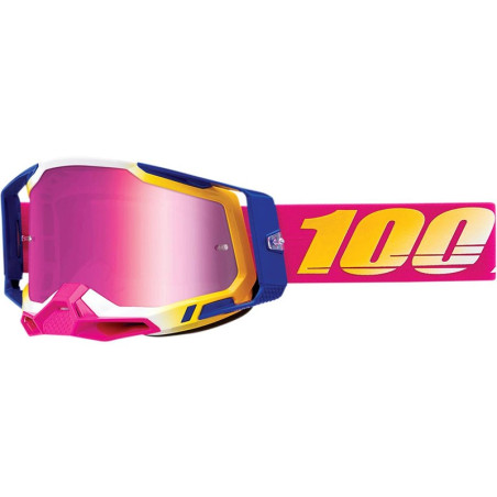 100% Racecraft 2 Mission Iridium Pink Motocross-Brille –?? %