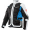 DAINESE DESERT TEX - Modelo GLACIER-GRAY/BLACK/PERFORMANCE-BLUE