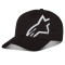 ALPINESTARS CORP SNAP 2 HAT - Modelo 1020-BLACK WHITE