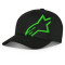 ALPINESTARS CORP SNAP 2 HAT - Modelo 1060-BLACK/GREEN