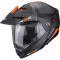 SCORPION ADX-2 CAMINO - Modelo BLACK MATT/SILVER/ORANGE