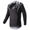 ALPINESTARS FLUID NARIN JERSEY 2023 - Model BLACK/WHITE