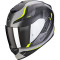 SCORPION EXO-1400 EVO AIR ATTUNE - Modelo MATT GREY/BLACK/NEON YELLOW