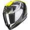 SCORPION EXO-1400 EVO CARBONE AIR ARANEA - Modèle BLACK/NEON YELLOW