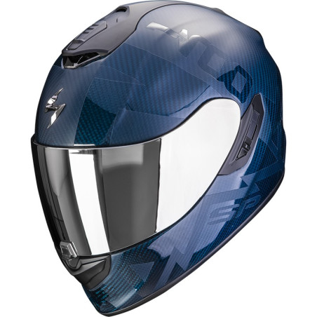 Scorpion Exo 1400 Evo Carbon Air Integralhelm Brain Blue -??%