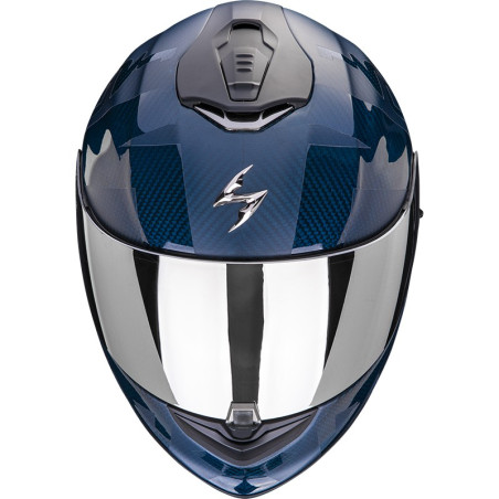 Scorpion Exo 1400 Evo Carbon Air Integralhelm Brain Blue -??%