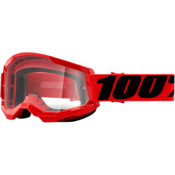 100% Strata 2 Youth Red Motocross-Brille – ?? %