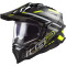 LS2 MX701 EXPLORER CARBONO EDGE - Modelo BLACK H-V YELLOW