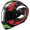 X-LITE X-803 RS ULTRA CARBONO HATTRICK - Modelo CARBON BLACK RED GREEN