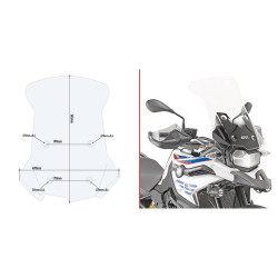 GIVI BULLE BMW F750 GS / F850 GS