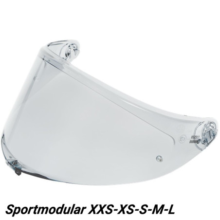 AGV VISOR GT3-1 SPORTMODULAR (XXS-XS-S-M-L)