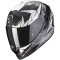 SCORPION EXO-1400 EVO CARBON AIR ARANEA - Model BLACK/WHITE