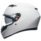 Casco integrale AGV K3 Mono Seta Bianco -??%